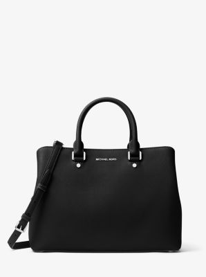 Charlotte large leather online satchel