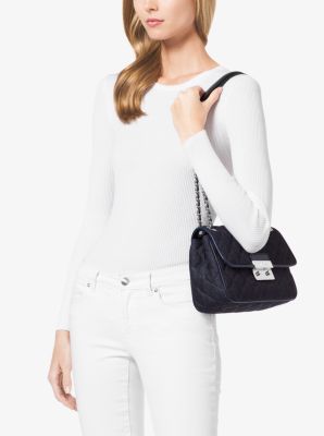 Michael kors sloan denim on sale bag