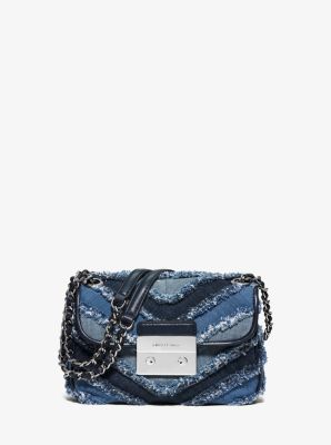 Michael kors hot sale denim wallet