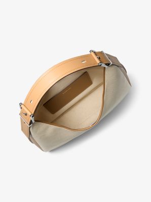 Grand sac port&eacute; &eacute;paule boh&egrave;me Nolita en toile bicolore