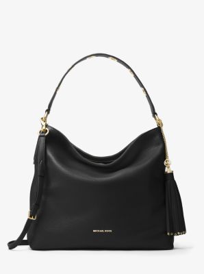 Brooklyn Large Leather Shoulder Bag Michael Kors Canada