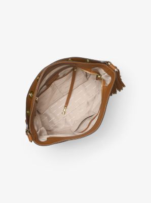 Brooklyn Large Leather Shoulder | Michael Kors