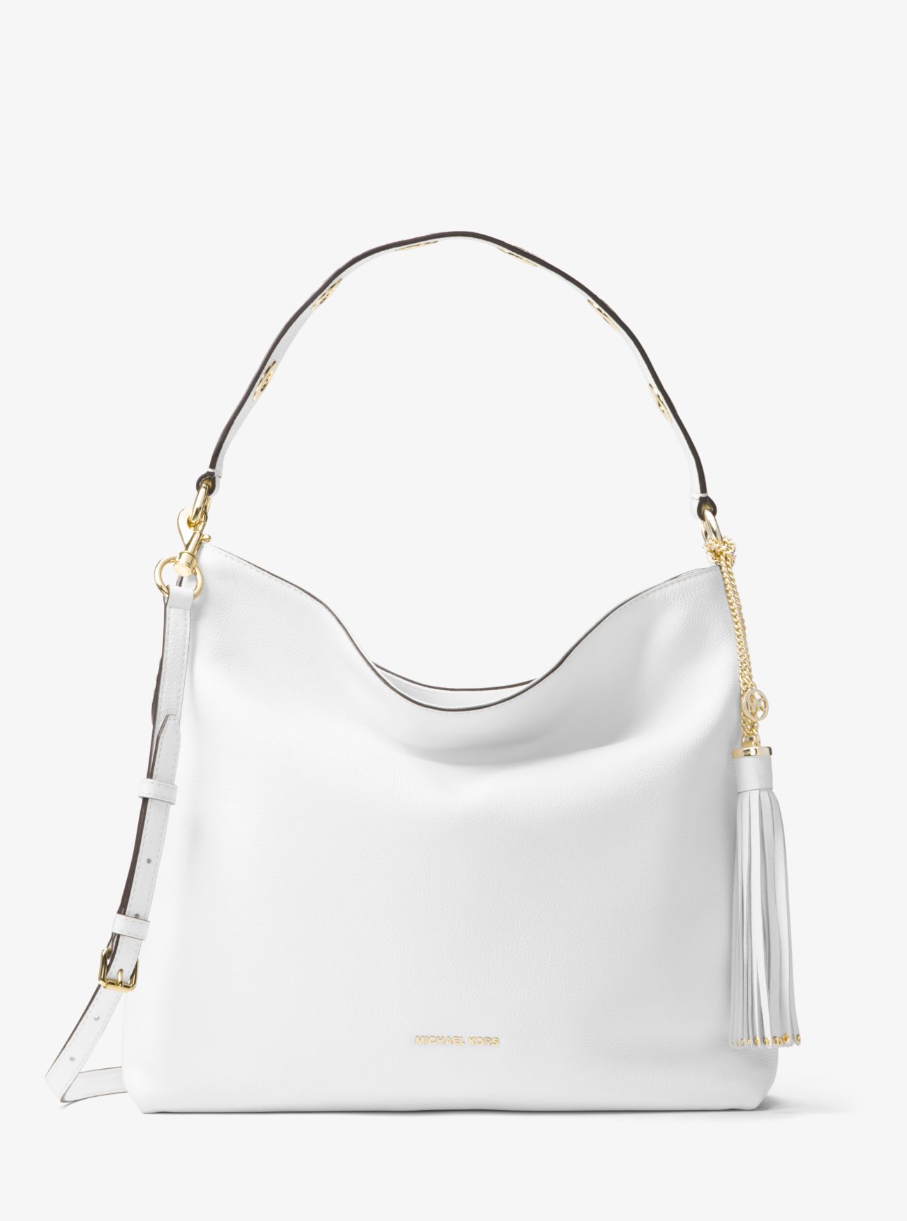 Brooklyn Large Leather Shoulder Bag | Michael Kors