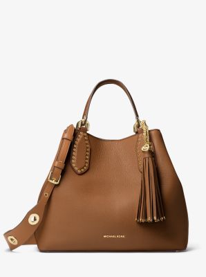 Brooklyn Large Leather Satchel | Michael Kors