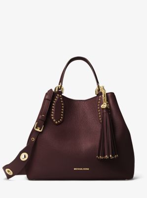 michael kors brooklyn large leather tote