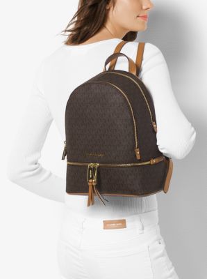 rhea medium michael kors backpack