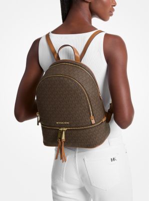 Rhea Medium Logo Backpack | Michael Kors