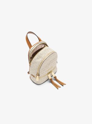 Michael kors rhea mini cheap logo backpack