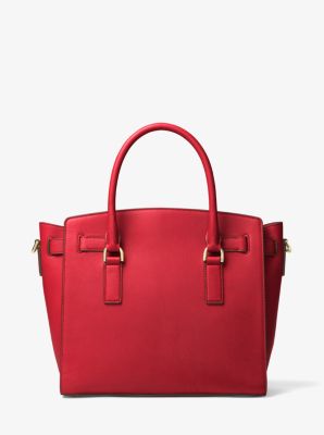 Hamilton Large Leather Satchel Michael Kors Canada