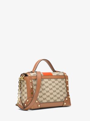 Cori Small Heritage Signature Trunk Bag Michael Kors Canada