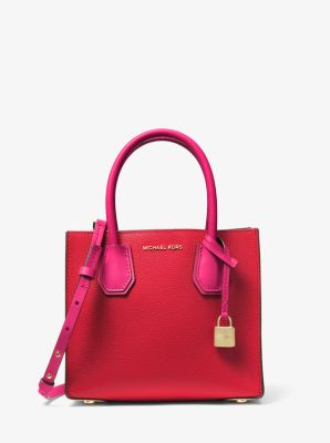 Mercer Color-Block Leather Crossbody