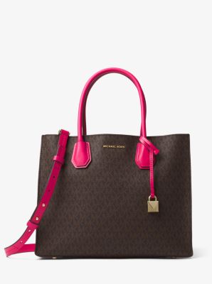 Mercer Large Logo Tote Bag Michael Kors