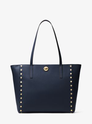 Rivington Large Studded Leather Tote Bag