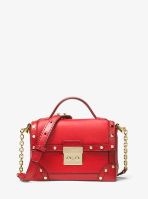 michael kors cori trunk bag