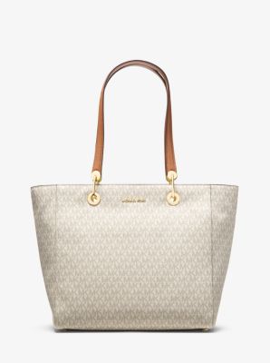 Michael kors raven large logo tote new arrivals