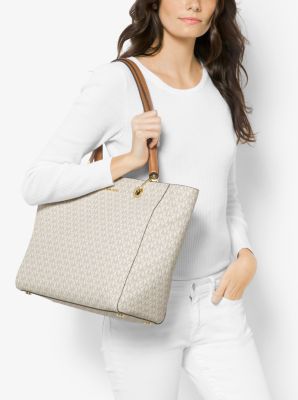 Raven Large Logo Tote Bag Michael Kors