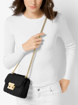 michael kors sloan quilted crossbody