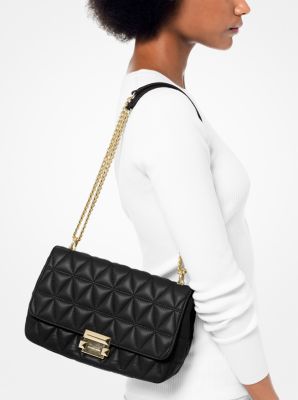 Sloan Large Quilted Leather Shoulder Bag Michael Kors