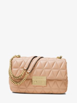 michael kors tan shoulder bag