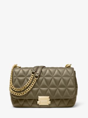 michael kors sloan large quilted
