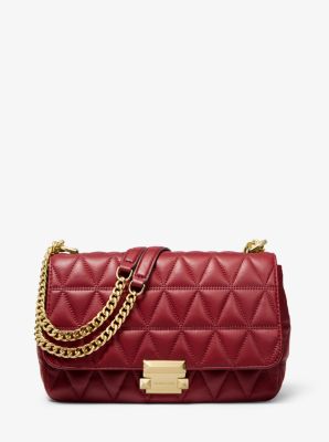 Sloan Large Quilted Leather Shoulder Bag Michael Kors Canada