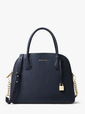 Mercer Large Leather Dome Satchel 