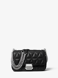 Sloan Small Quilted-Leather Crossbody - BLACK - 30S7SSLL1L
