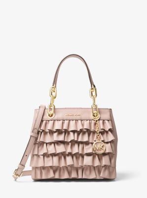 michael kors ruffle bag