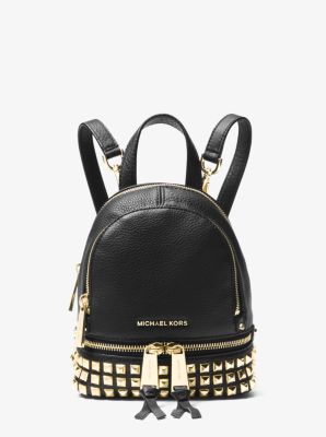 Rhea Mini Studded Leather Backpack 