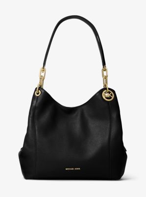 Michael kors fulton large leather shoulder clearance bag