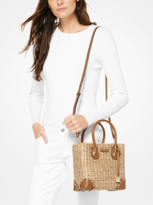 Malibu Woven Straw Crossbody Bag Michael Kors Canada