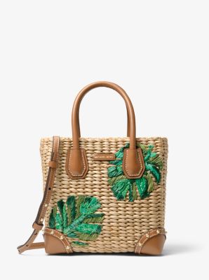 Woven straw sale crossbody bag