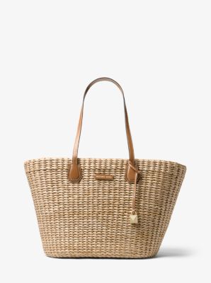 Malibu Woven Straw Tote | Michael Kors