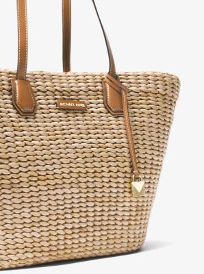 Malibu Woven Straw Tote Michael Kors Canada