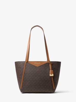 Michael kors whitney small leather tote best sale