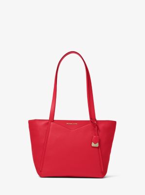 Whitney small logo tote store by michael kors vanilla