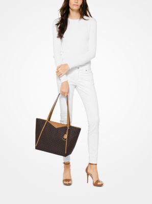 Whitney Large Logo Tote Bag image number 2