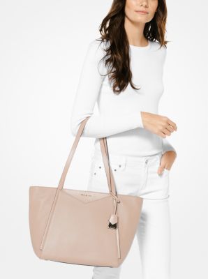 Whitney large leather store tote bag