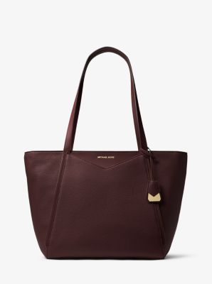 michael kors whitney maroon