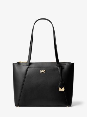 Maddie Medium Crossgrain Leather Tote 