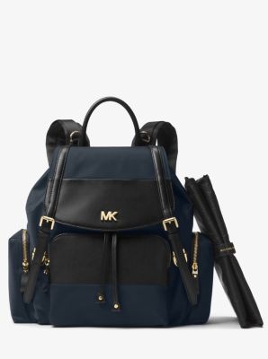 michael michael kors mott large nylon diaper backpack