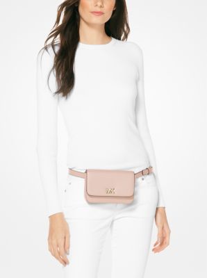 mk mott leather belt bag