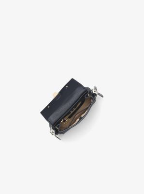 Bristol Small Floral Appliqué Leather Satchel image number 1