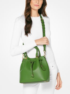 【未使用】MICHAEL KORS　SAGE MLTI MD BUCKET Michael Kors Emilia Small Bucket Bag Crossbody Light Sage