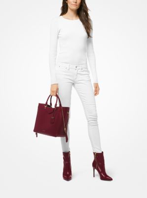 blakely leather tote
