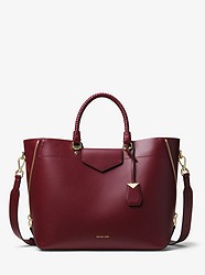 Blakely Leather Tote - OXBLOOD - 30S8GZLT3L