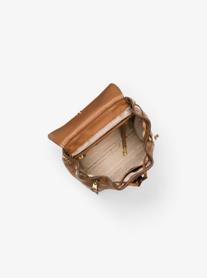 Evie Medium Leather Backpack image number 1