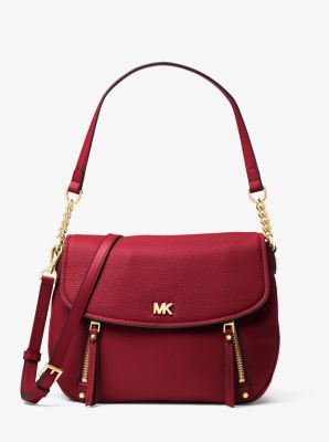 バッグ RED WING leather shoulder bag Rhea Sour Cherry Creased Calf Leather Shoulder Bag – BY FAR