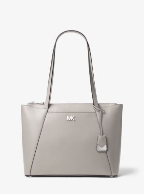 Michael Michael Kors Maddie Medium Logo and Faux Leather Tote Bag