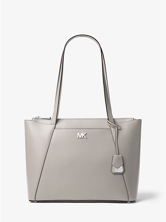 Maddie Medium Crossgrain Leather Tote Bag image number 0